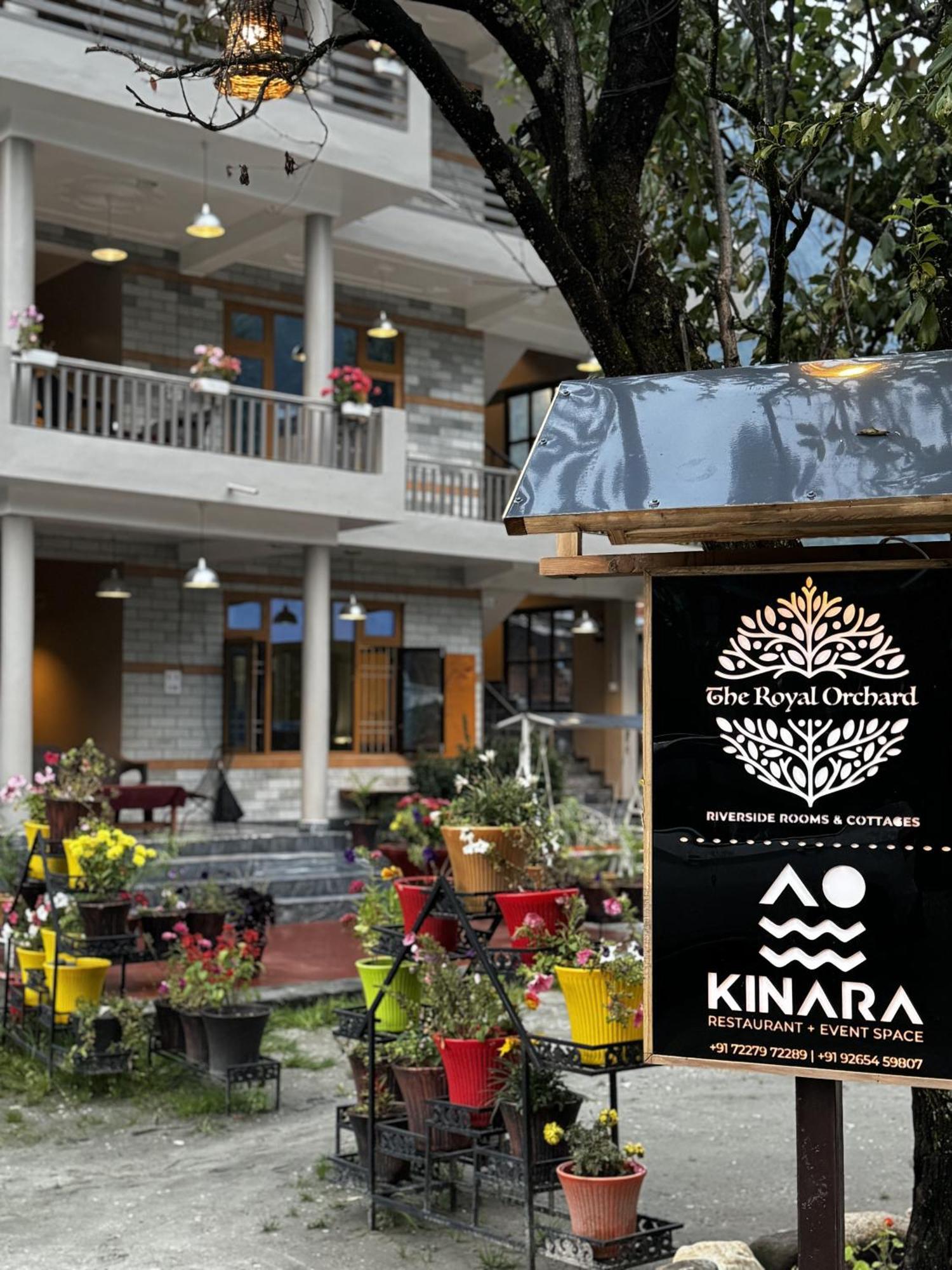 The Royal Orchard Kasol Hotel Exterior foto